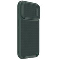 Чехол пластиной Magsafe Nillkin Textured S Magnetic Case Зеленый для Apple iPhone 14 Pro Max(#3)