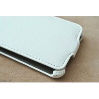 Кожаный чехол книга Armor Case White для Sony Xperia P LT22i