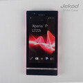 Пластиковый чехол накладка Jekod Pink для Sony Xperia P LT22i(#2)