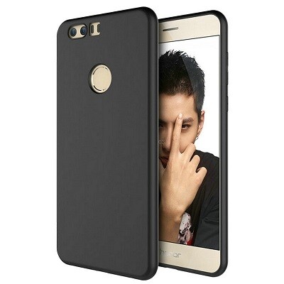 Силиконовый бампер Becolor TPU Case 1mm Black Mate для Huawei Honor 8(4)