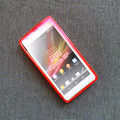 Силиконовый чехол Dutofone Pink для Sony Xperia SP M35i(#2)