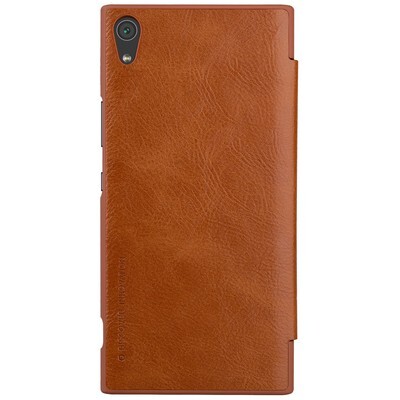 Кожаный чехол Nillkin Qin Leather Case Brown для Sony Xperia XA1 Ultra(2)