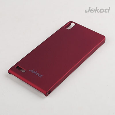 Пластиковый чехол Jekod Cool Case Red для Huawei Ascend P6(1)