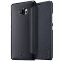 Полиуретановый чехол книга Nillkin Sparkle Leather Case Black для HTC U Ultra(#3)