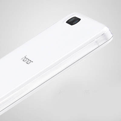 Силиконовый чехол HOCO TPU Light Series White для Huawei Honor 6 Plus(3)