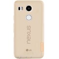 Силиконовый чехол Nillkin Nature TPU Case Brown для LG Nexus 5X(#1)