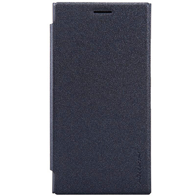 Полиуретановый чехол Nillkin Sparkle Leather Case Black  для Nokia Lumia 730(1)