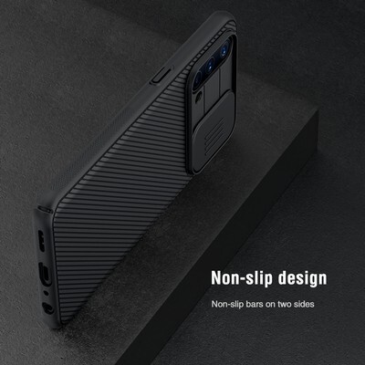 Чехол-накладка Nillkin CamShield Синяя для OnePlus Nord CE 5G(5)