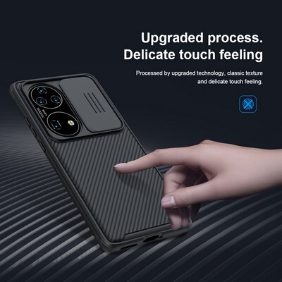 Чехол-накладка Nillkin CamShield Pro Синяя для Huawei P50 Pro(6)