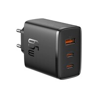 Сетевое зарядное Baseus Cube Pro Fast Charger 2C+U 65W P10152301113-00 черное