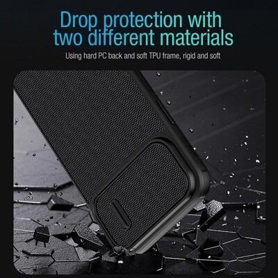 Чехол пластиной Magsafe Nillkin Textured S Magnetic Case Зеленый для Apple iPhone 14 Pro Max(5)