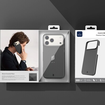 Кевларовый чехол Wiwu Aramid Air Case DCC-206 черный для Samsung Galaxy S26(5)