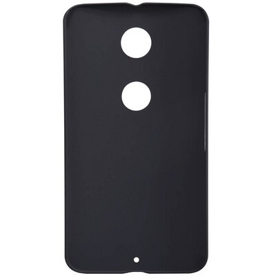 Пластиковый чехол с пленкой Nillkin Super Frosted Shield Black для Motorola Nexus 6(3)