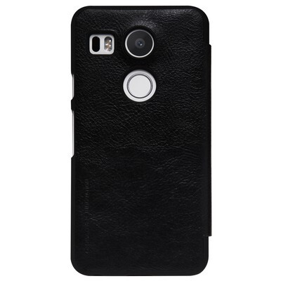 Кожаный чехол Nillkin Qin Leather Case Black для LG Nexus 5X(2)