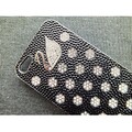 Пластиковый чехол Swarovski Case Black для Apple iPhone 5/5s/SE(#2)