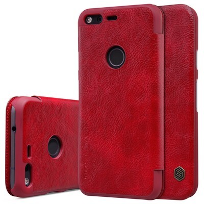 Кожаный чехол Nillkin Qin Leather Case Red для Google Pixel(3)