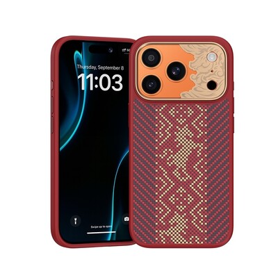 Противоударный чехол Benks Knight ArmorPro Case красный для Apple iPhone 17 Pro(2)