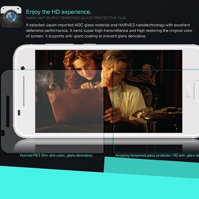 Противоударное защитное стекло Ainy Tempered Glass Protector 0.3mm для HTC One A9(2)
