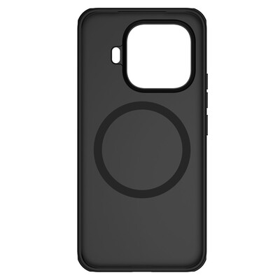 Пластиковый чехол с пластиной Magsafe Nillkin Super Frosted Shield Pro Magnetic Case черный для Xiaomi 15T(6)