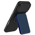 Кардхолдер с функцией подставки и защитой от RFID Nillkin FiberMate Magnetic Wallet Stand синий(#3)