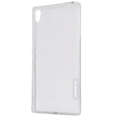 Силиконовый чехол Nillkin Nature TPU Case Grey для Sony Xperia Z4(2)