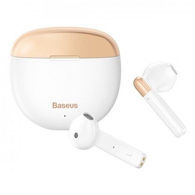 Bluetooth наушники Baseus NGW2-02 Encok True Wireless Earphones W2 AirNora белые(6)