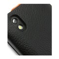 Кожаный чехол Melkco Leather Case Black/Orange LC для LG P970 Optimus Black(#4)