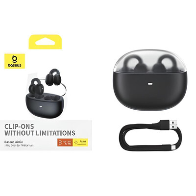 BASEUS AirGO 1 Ring Open Ear TWS Earbuds (A00069201113-00) черные(6)