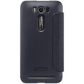Полиуретановый чехол Nillkin Sparkle Leather Case Black для Asus Zenfone 2 Laser ZE500KL(#2)