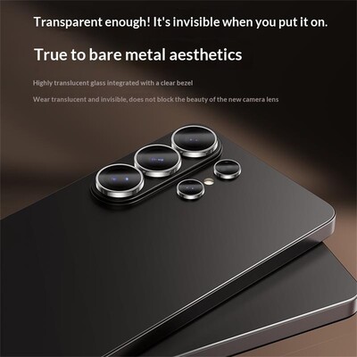 Защитное стекло на камеру SupGlass Camera lens glass Anti Glare XC-31 прозрачное для Samsung Galaxy S26 Ultra(4)
