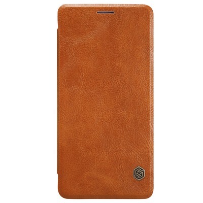 Кожаный чехол Nillkin Qin Leather Case Brown для OnePlus 3 (Three)/ 3T (Three T)(1)