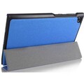Полиуретановый чехол Book Cover Case Blue для Asus MEMO Pad 7 ME572CL(#2)
