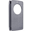 Полиуретановый чехол Nillkin Sparkle Leather Case Black  для LG Optimus G3s D724(#2)