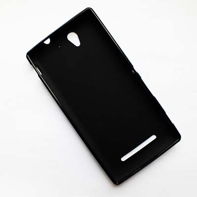 Силиконовый чехол Becolor Black Mat для Sony Xperia C3 S55t(2)