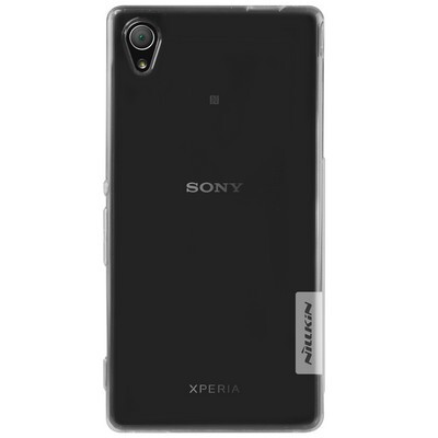 Силиконовый чехол Nillkin Nature TPU Case White для Sony Xperia M4 Aqua(1)