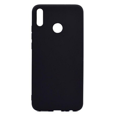 Силиконовый чехол TPU Matte Case 1mm черный для Huawei Honor 8C(1)