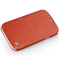 Кожаный чехол HOCO Crystal leather Case Brown для Samsung i9295 Galaxy S4 Active