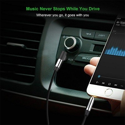 Аудио кабель UGREEN 3.5mm Auxiliary Stereo Audio Jack to Jack Flat Right Angle Cable(4)