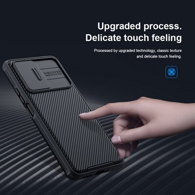 Чехол-накладка Nillkin CamShield Pro Синяя для Xiaomi 11T /11T Pro(7)