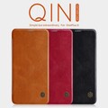 Кожаный чехол Nillkin Qin Leather Case Красный для OnePlus 6(#5)