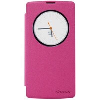Полиуретановый чехол Nillkin Sparkle Leather Case Red для LG Magna H502