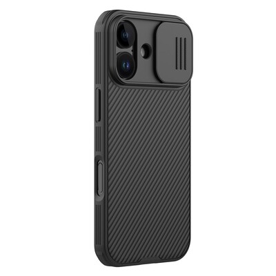 Чехол с защитой камеры Nillkin CamShield Pro Magnetic черный для Apple iPhone 17(2)