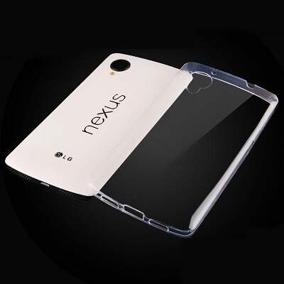 Силиконовый бампер Becolor TPU Case 0.6mm Transparent для LG Nexus 5(1)