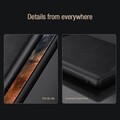 Силиконовая накладка Nillkin CamShield Leather Case S Черная для Samsung Galaxy S22 Ultra(#5)