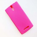 Силиконовый чехол Becolor S-Line Pink для OPPO Find 5 X909(#1)