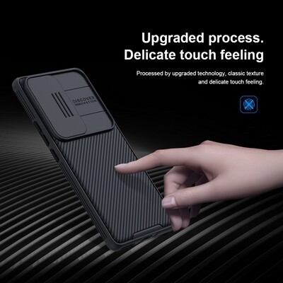 Чехол-накладка Nillkin CamShield Pro Черная для Huawei Honor 70 Pro(6)