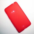 Силиконовый чехол Becolor Red Mat для Nokia Lumia 625(#1)