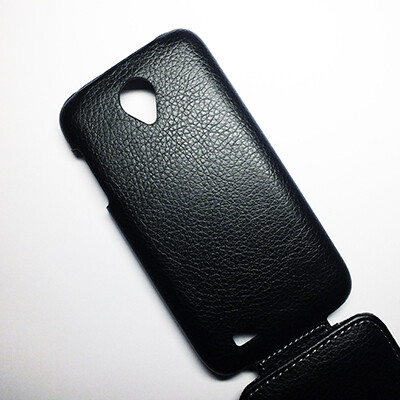 Кожаный чехол Armor Case Black для Lenovo IdeaPhone S750(3)