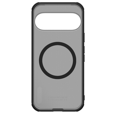 Пластиковый чехол с пластиной Magsafe Nillkin Super Frosted Shield Pro Magnetic Case Прозрачный  для Google Pixel 10 Pro XL(6)