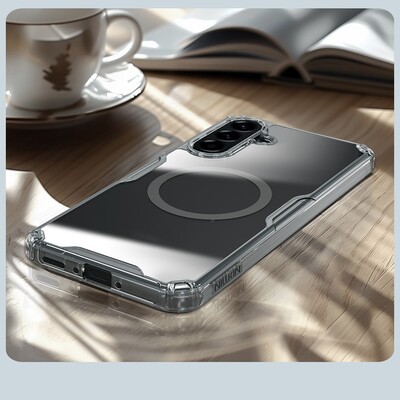 Силиконовый чехол Nillkin Nature TPU Pro Magnetic Case прозрачный для Samsung Galaxy A57(8)